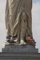 Lunes 6 de Junio, aspecto de la Estatua de la Libertad. Esta estatua fue inaugurada por el gobierno del estado de Chiapas en el año 1926, para recordar los hechos violentos durante una balacera ocurrida entre el Partido Azul y el Rojo unos años antes dura