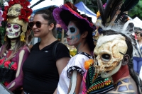 Octubre del 2019. Tuxtla Gutiérrez. Catrinas y espantos