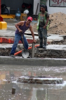 Jueves 22 de mayo del 2014. Tuxtla Gutiérrez. La intensa lluvia de esta tarde afecta calles y vialidades de la capital del estado de Chiapas.