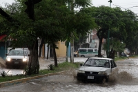 Viernes 14 de julio del 2017. Tuxtla Gutiérrez. Encharcamientos en varias vialidades son reportadas en el centro de la capital chiapaneca después de la lluvia de esta tarde. Viernes 14 de julio del 2017. Tuxtla Gutiérrez. Encharcamientos en varias vialidades son reportadas en el centro de la capital chiapaneca después de la lluvia de esta tarde.