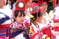 Domingo 4 de agosto del 2019. Tuxtla Gutiérrez. La lluvia de Agosto en Tuxtla. Las Vírgenes de Copoya. Durante la procesión para pedir lluvia en la Represa de la comunidad