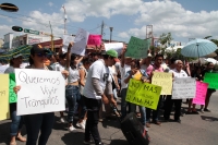 Domingo 28 de julio del 2019. Tuxtla Gutiérrez. El asalto al domicilio de un reportero provoca la manifestación en contra de la violencia en Tuxtla y el repudio al alcalde Carlos Morales.