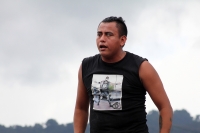 Jueves 10 de agosto del 2017. San Lorenzo Zinacantan. La funci�n de lucha libre durante las celebraciones patronales de esta comunidad de la regi�n de Los Altos de Chiapas.