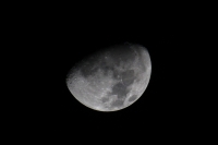 La luna del 1 de abril del 2012.