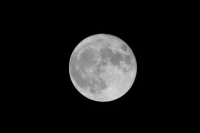 Sábado-domingo 20 de marzo. La luna en perigeo desde el mirador Los Amorosos.