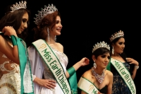 Domingo 16 de diciembre del 2018. Tuxtla Gutiérrez. Aspectos de la premiación del concurso Miss Earth Chiapas 2019.