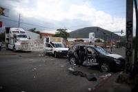 20210529. Tuxtla G. Durante la jornada de protesta por la liberación de los estudiantes normalistas presos en Chiapas