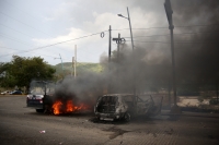 20210529. Tuxtla G. Durante la jornada de protesta por la liberación de los estudiantes normalistas presos en Chiapas