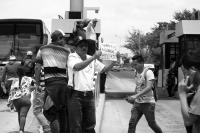 Miércoles 6 de junio del 2018. Tuxtla Gutiérrez. Militantes del Movimiento Magisterial liberan la caseta de cobro en la autopista a San Cristóbal de las Casas durante la segunda jornada de protestas en Chiapas