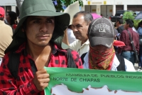 Lunes 30 de septiembre del 2019. Tuxtla Gutiérrez. La del movimiento democrático magisterial a su salida en el oriente de la capital del estado de Chiapas