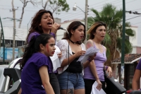 Domingo 24 de abril del 2016. Tuxtla Gutiérrez. La Movilización Nacional Contra las Violencias Machistas 24A