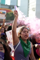 Domingo 8 de marzo del 2020. Tuxtla Gutiérrez. Durante la marcha del Día Internacional de la Mujer #8M