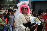 Viernes 22 de junio dl 2018. Tuxtla Gutiérrez. La marcha del Orgullo y la Dignidad de la Comunidad LGBTTTIQ en Chiapas se lleva realiza esta tarde en la avenida central de la capital de este estado del sureste de México.
