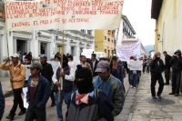 Jueves 8 de septiembre. Movilización de comunidades Zapatistas.