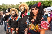 Martes 17 de mayo. Esta tarde organizaciones sociales y de grupos minoritarios realizan la Marcha Estatal en contra de la Homofobia por las avenidas de la ciudad de Tuxtla Gutiérrez.