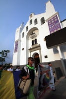 Martes 17 de mayo. Esta tarde organizaciones sociales y de grupos minoritarios realizan la Marcha Estatal en contra de la Homofobia por las avenidas de la ciudad de Tuxtla Gutiérrez.