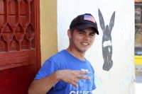 Domingo 4 de noviembre del 2018. Tuxtla Gutiérrez. Las calles de las principales ciudades de Chiapas se van reencontrando como parte de Centroamérica, reconociendo a las familias que se separan del éxodo migratorio para buscar un poco de esperanza en e