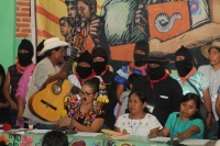 Domingo 28 de mayo del 2017. San Cristóbal de las Casas. Marichui Patricio representa al Concejo de Gobierno Indígena como vocera y es elegida en la asamblea para representar al Congreso Nacional Indígena y al EZLN en las próximas elecciones a la presiden