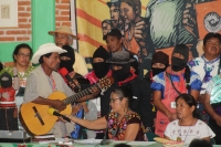 Domingo 28 de mayo del 2017. San Cristóbal de las Casas. Marichui Patricio representa al Concejo de Gobierno Indígena como vocera y es elegida en la asamblea para representar al Congreso Nacional Indígena y al EZLN en las próximas elecciones a la presiden