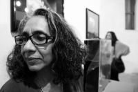 Viernes 18 de agosto del 2017. Chiapa de Corzo. Mariauxilio Ballinas, fotógrafa e investigadora muestras su trabajo en la exposición colectiva que artistas chiapanecas y tabasqueñas presentan esta noche en el CC Ex Convento Santo Domingo