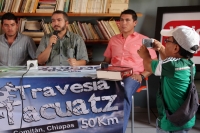 Jueves 13 de julio del 2017. Tuxtla Gutiérrez. Mayel el pequeño reportero de deportes.