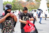 20210513. Tuxtla G. Inicia la marcha magisterial al inicio del 14 Congreso de la CNTE