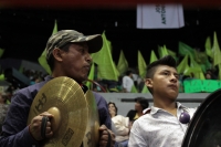 Jueves 14 de diciembre del 2017. Tuxtla Gutiérrez. José Antonio Meade, pre candidato a la Presidencia de México por el PRI-PVEM-PANAL en la próxima jornada electoral del 2018 durante su reunión con militantes priistas y verdes del estado de Chiapas e
