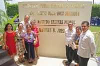 Foto: Juan Carlos Calderón. Viernes 29 de julio. Anders B. Jonson recibe la medalla Fray Matías de Cordova en la ciudad de Tapachula por sus meritos como Secretario General de la Unión Interparlamentaria.