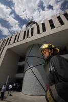 Martes 20 de marzo del 2012. Un tranquilo Mega-simulacro coincide con temblor.