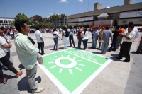Martes 20 de marzo del 2012. Un tranquilo Mega-simulacro coincide con temblor.