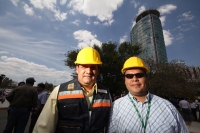 Martes 20 de marzo del 2012. Un tranquilo Mega-simulacro coincide con temblor.