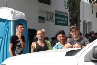 Lunes 10 de junio del 2019. #Tuxtla Gutiérrez. Los #migrantes asegurados el día sábado en #Chiapas esperan resolver su situación jurídica en la estación migratoria El Cupape