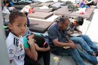 Lunes 10 de junio del 2019. #Tuxtla Gutiérrez. Los #migrantes asegurados el día sábado en #Chiapas esperan resolver su situación jurídica en la estación migratoria El Cupape