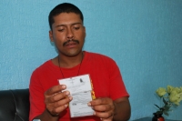 Jueves 15 de marzo del 2012. Joven Migrante secuestrado por Municipales.