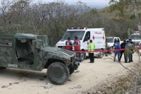 Foto: NehemÃas López. Sábado 25 de febrero del 2012. Fallece militar en accidente. Foto: NehemÃas López. Sábado 25 de febrero del 2012. Fallece militar en accidente.