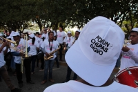 Domingo 28 de enero del 2018. Tuxtla Gutiérrez. Eduardo Ramí­rez Aguilar, quien busca una candidatura para gobernar el estado encabeza su mitin polí­tico esta mañana en el oriente de la ciudad.