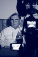 Domingo 2 de junio del 2019. Tuxtla Gutiérrez. Fabio Martínez Castilla, Arzobispo de Tuxtla dedica su mensaje dominical a las familias de los fallecidos en el accidente de Maltrata