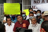 Lunes 23 de noviembre del 2020 Tuxtla Gutiérrez. Militantes de Morena viajan a la ciudad de México para intentar romper la próxima alianza con el PVEM en la costa de Chiapas