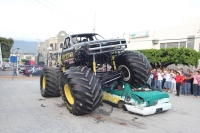 Jueves 17 de noviembre. Moster Truck y los Jaguares de Chiapas.