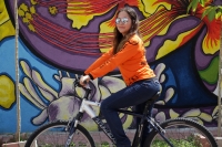 Viernes 9 de junio del 2017. Tuxtla Gutiérrez. Los ciclistas de Movilizarte en conferencia de prensa expresan las necesidades urbanas y las ventajas del uso de las bicicletas