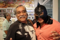 Jueves 19 de septiembre del 2019. Tuxtla Gutiérrez. La familia luchistica en Chiapas se reúne en el Festival de Lucha Libre en la librería José Emilio Pacheco