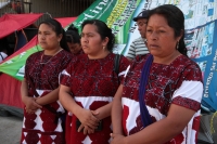 Lunes 9 de marzo del 2020. Tuxtla Gutiérrez. Mujeres del municipio de Chalchihuitan continúan exigiendo que se aplique la ley a quienes han saqueado este municipio indígena de los altos de Chiapas