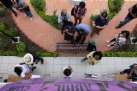 Martes 19 de abril del 2016. Tuxtla Gutiérrez. Grupos de activistas por los derechos de las muejres dan a conocer la convocatoria para la movilización nacional en contra de la violencia machista en todo México. Martes 19 de abril del 2016. Tuxtla Gutiérrez. Grupos de activistas por los derechos de las muejres dan a conocer la convocatoria para la movilización nacional en contra de la violencia machista en todo México.