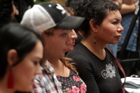 Miércoles 23 de octubre del 2019. Tuxtla Gutiérrez. Durante el Conversatorio para el reconocimiento de la identidad de género como un derecho humano, este medio día en el Congreso de Chiapas