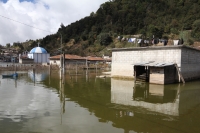 Domingo 1 de enero. Continúan las afectaciones en Navenchauc.