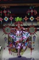 Jueves 31 de agosto del 2012. Tuxtla Gutiérrez, Chiapas. Esta noche se lleva a cabo la premiación al vestido estilizado con motivos tradicionales dentro del concurso Nuestra Belleza México 2012 que se lleva a cabo en esta ciudad.