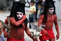 Fotos de Nehemías Jiménez. La Romería de San Caralampio. Comitán, Chiapas. A casi 162 años de la llegada de la novena de San Caralampio en manos de un soldado llamado Otero,  a la entidad, la veneración de la población y de indígenas tojolabales sigue lat
