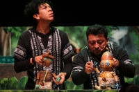 Miércoles 6 de diciembre del 2017. Tuxtla Gutiérrez. Los Niños de la Lluvia s la obra de teatro que el Programa Nacional de Teatro Escolar 2017 presenta al público esta noche en el Teatro de la Ciudad Emilio Rabasa