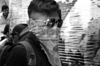 Martes 9 de abril del 2019. Tuxtla Gutiérrez. Normalistas regresan a la Plaza Central esperando que se les cumplan las demandas estudiantiles en Chiapas.