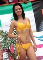 Domingo 20 de mayo del 2012. Puerto Arista, Chiapas. La lente del fotografo nos regala la belleza de las participantes del NORCECA 2012.